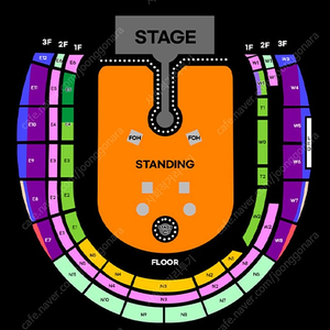 콜드플레이 콘서트 지정석 2연석,4연석