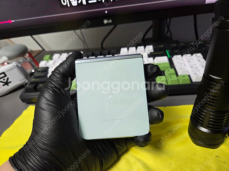 갤럭시 Z 플립 5 512g 민트 판매합니다 (풀박스)--6