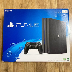 ps4 pro 1TB 제트블랙 7017B