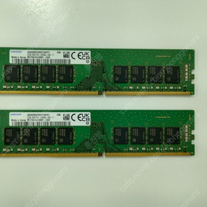 삼성 DDR4 3200 32기가 2개 (총64기가), 12만원