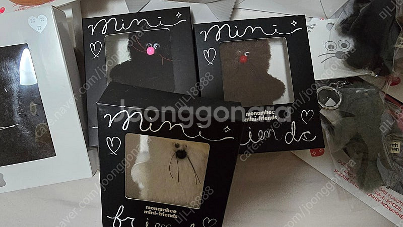 모남희 팝업 키링 파우치 거울 뱃지 블핑이 등--3