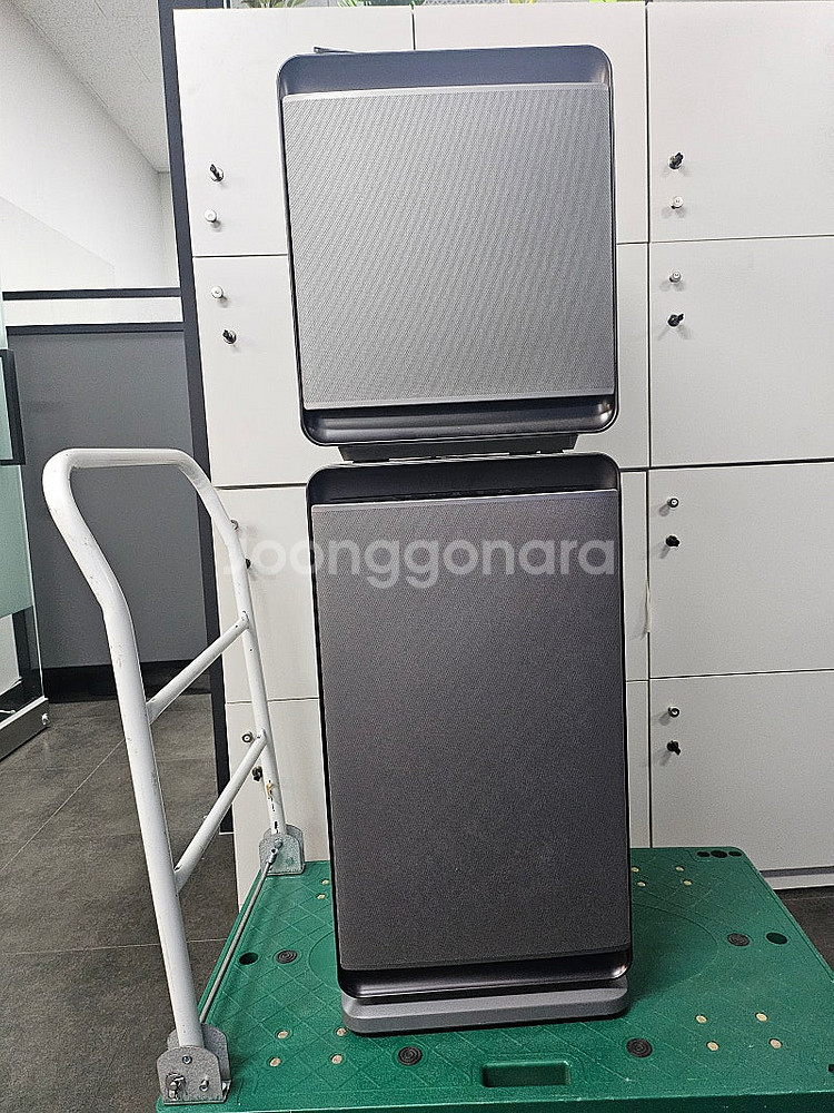 삼성 큐브 공기청정기 세트 무풍 비스포크 그레이--1