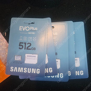 (미개봉 정품)삼성 EVO Plus 마이크로 SD 메모리카드 512 GB(5개, 10개 단위 판 매)