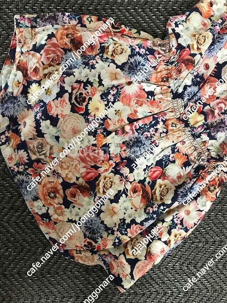 폴스미스주니어 꽃프린팅 밴딩 원피스 3Y--2