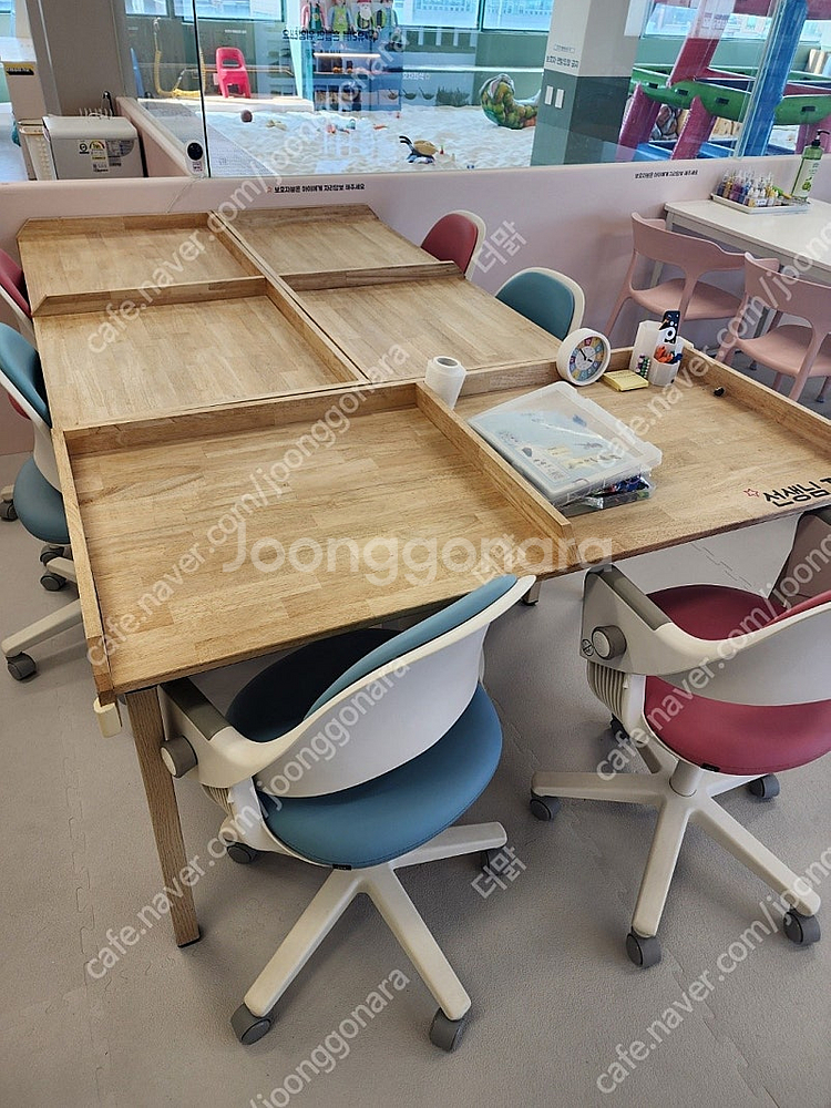 공부방책상 레고책상 어린이책상 화이트책상--0