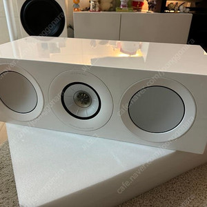 KEF R6 meta + 센터스피커 스탠드