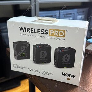 RODE WIRELESS PRO (미개봉) 팝니다.