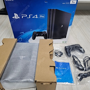 PS4pro 1TB 박풀 모든 구성품 포함 플스4 프로 1테라