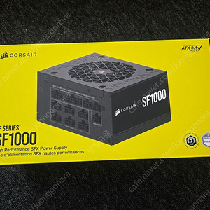 커세어 CORSAIR SF1000 파워 서플라이 ATX 3.1 (단순개봉)