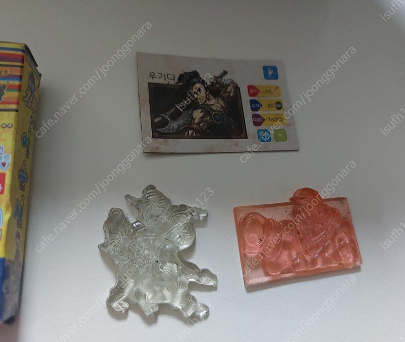 2000년대 옛날 딱지 이순신 짱딱지 1박스 팝니다 이미지