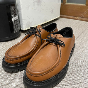 컬러콜라 티롤리안 더비슈즈 (BLACK OVER SOLE TYROLEAN SHOES) 판매합니다! 280