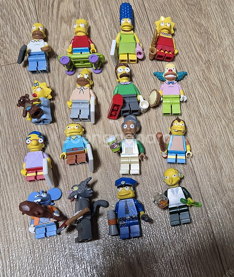 레고 심슨 시즌 1 미니피규어 전종--0