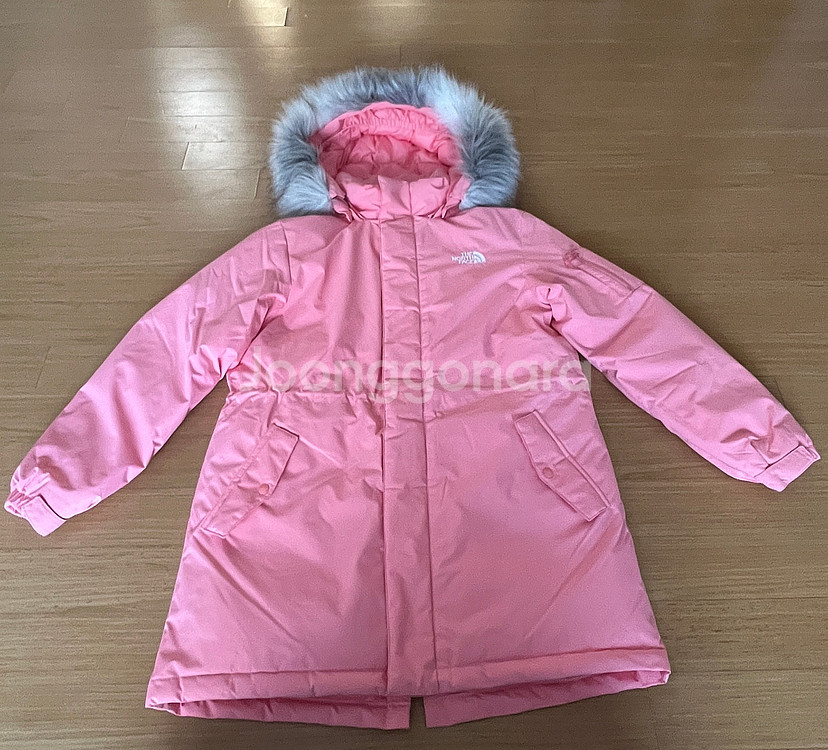 여아 겨울옷 노스페이스 패딩 150사이즈+ 탑텐 셋업 160사이즈 + 탑텐 맨투맨 160사이즈--1