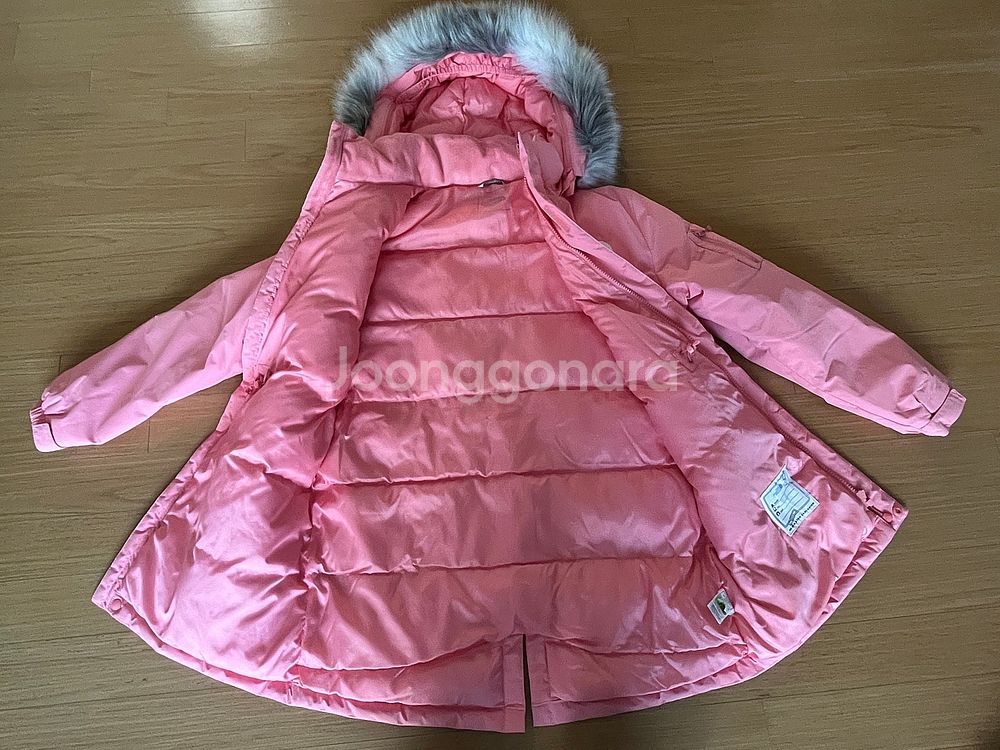 여아 겨울옷 노스페이스 패딩 150사이즈+ 탑텐 셋업 160사이즈 + 탑텐 맨투맨 160사이즈--2