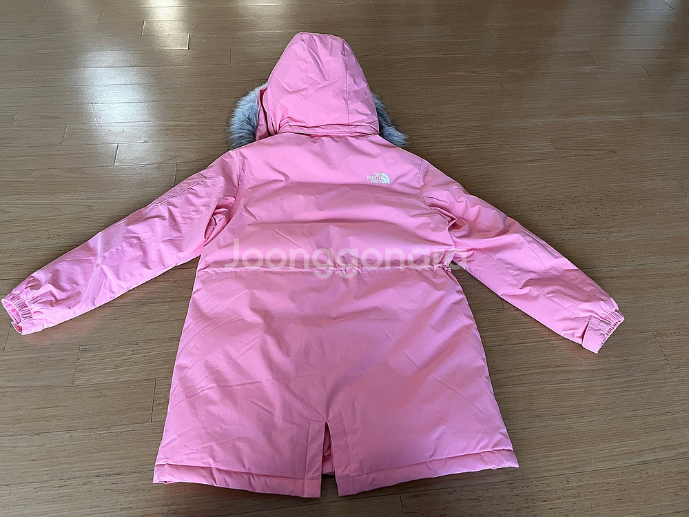 여아 겨울옷 노스페이스 패딩 150사이즈+ 탑텐 셋업 160사이즈 + 탑텐 맨투맨 160사이즈--3