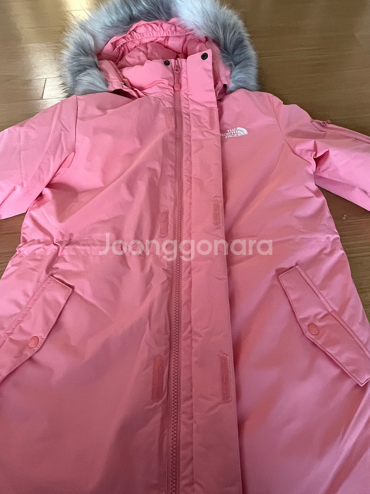 여아 겨울옷 노스페이스 패딩 150사이즈+ 탑텐 셋업 160사이즈 + 탑텐 맨투맨 160사이즈--5