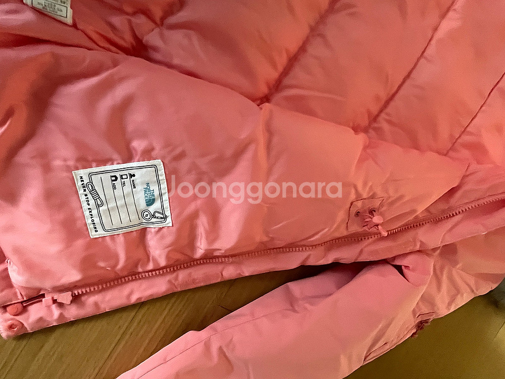 여아 겨울옷 노스페이스 패딩 150사이즈+ 탑텐 셋업 160사이즈 + 탑텐 맨투맨 160사이즈--7