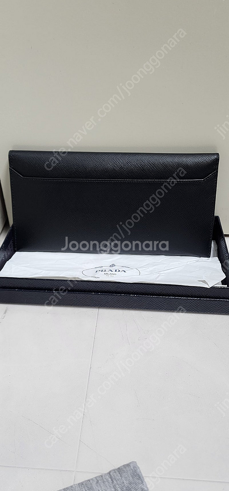 (최종가격) 프라다 엔벨롭 장지갑 클러치--1