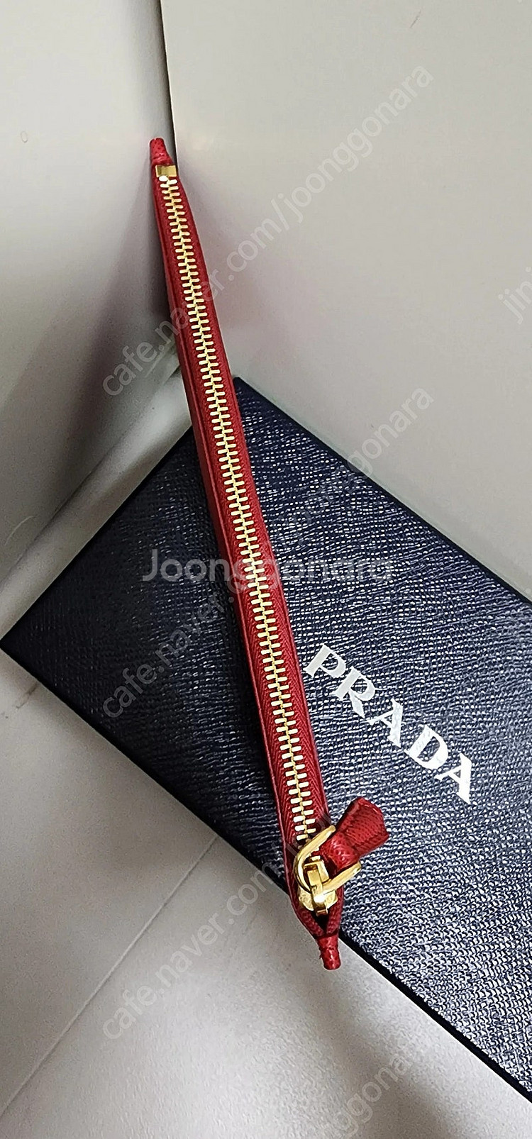 (최종가격) 프라다 엔벨롭 장지갑 클러치--5