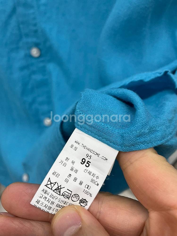 95~100,31)타임옴므 셔츠,이태리 크리스토퍼 르메...--2