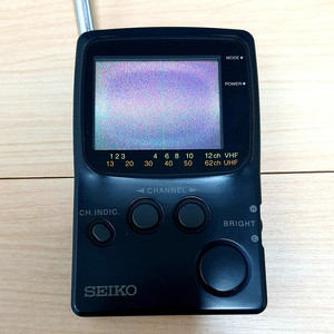 SEIKO 1996형 아날로그 미니 휴대용 TV