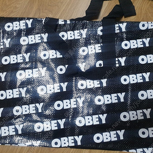 일본 OBEY 오베이 리유저블백 새상품