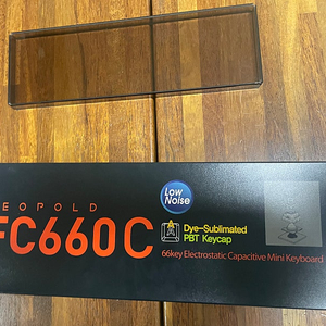 레오폴드 fc660c 저소음 팝니다