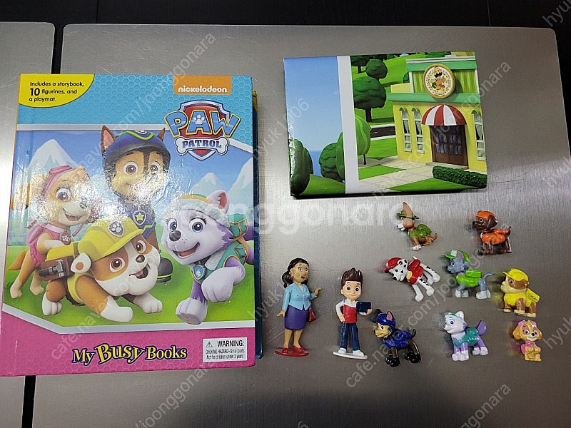 포페트롤 paw patrol 책 피규어--1
