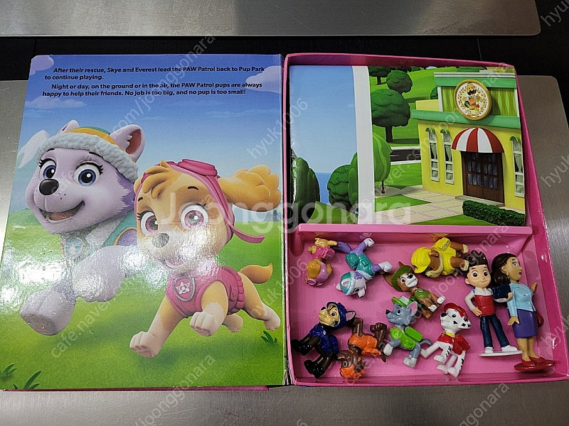 포페트롤 paw patrol 책 피규어--2