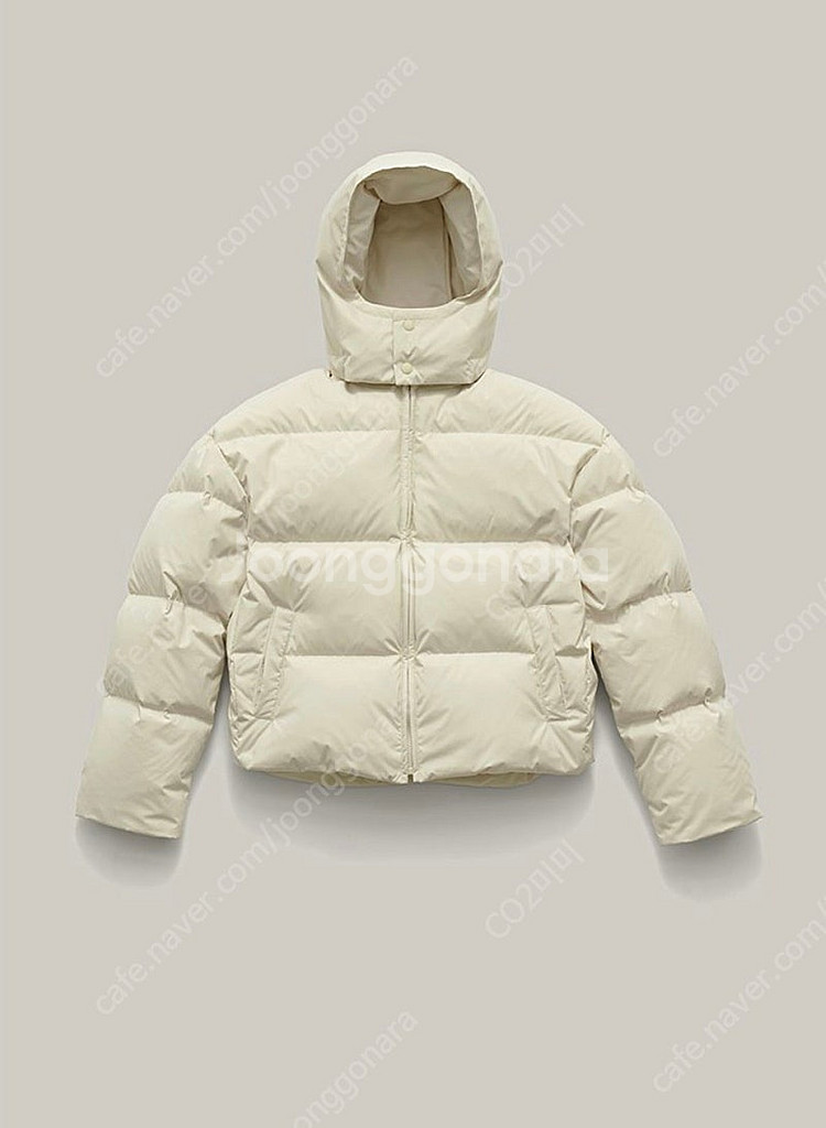 샵엠 구스 세인트패딩 아이보리 S--6