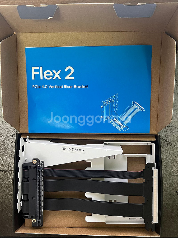 프랙탈 디자인 Flex 2 PCIe 4.0 VGA 라이저 킷 화이트--1