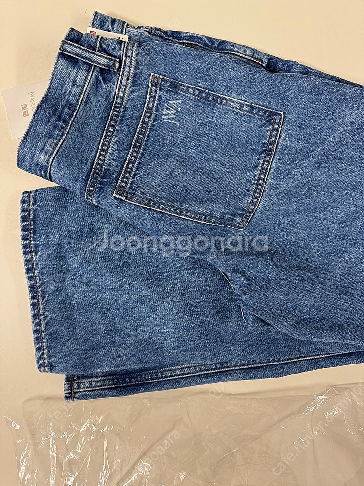 (Men30) 유니클로 x JW 앤더슨 스트레이트 진 블루 (진청)--2