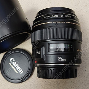 캐논 정품 EF 85mm f1.8 USM 렌즈 팝니다