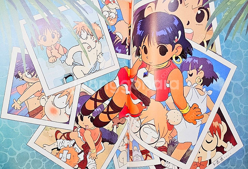 [무배] 신비한 바다의 나디아 일러스트집 아트북 가이낙스 화집 고전 애니 안노 히데아키 사다모토 요시유키 에반게리온--7