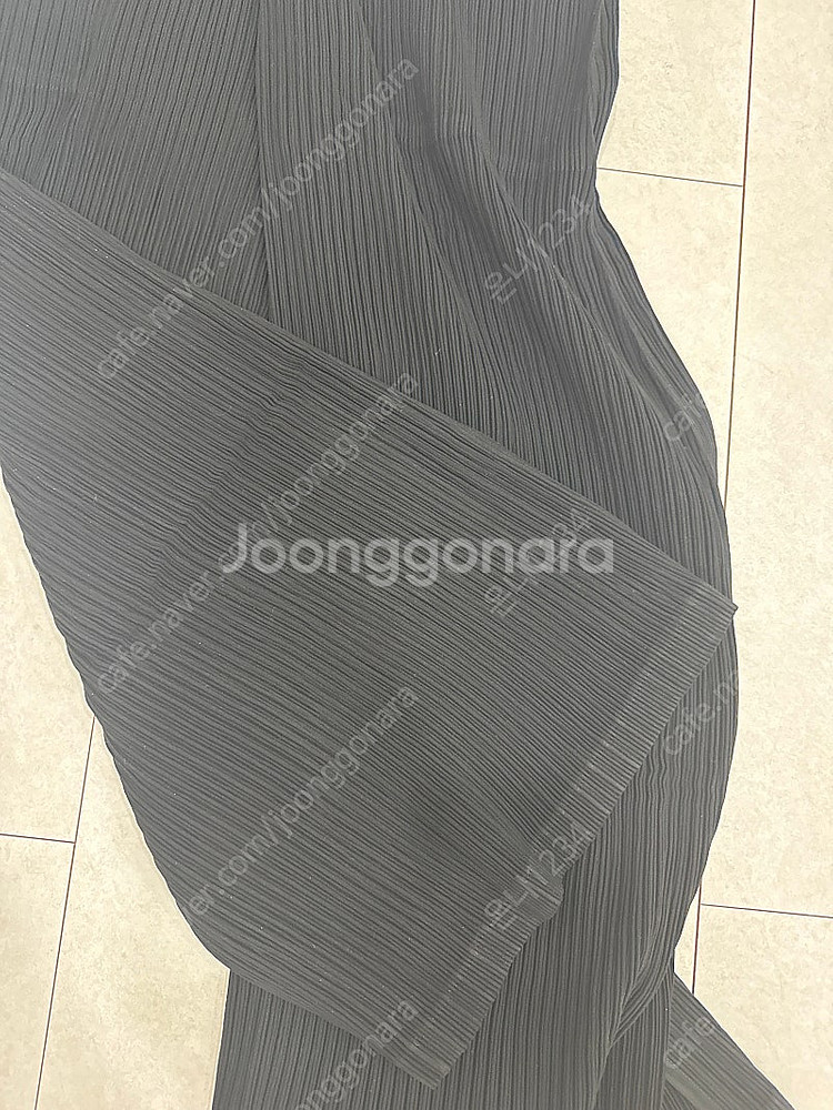 이세이미야케 와이드해칭팬츠--1