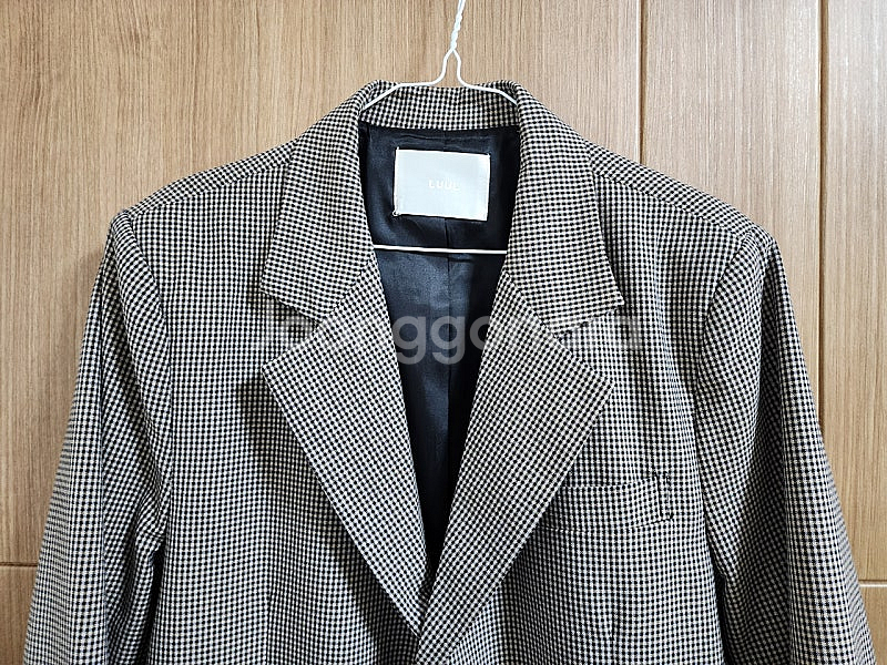 (F)여성 루엘 스몰체크 자켓--1