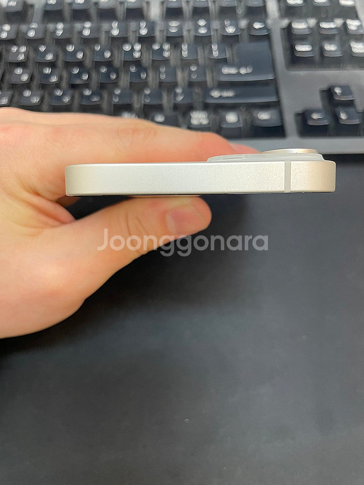 아이폰14 화이트 128GB 상태좋은 중고48만팝니다.--3