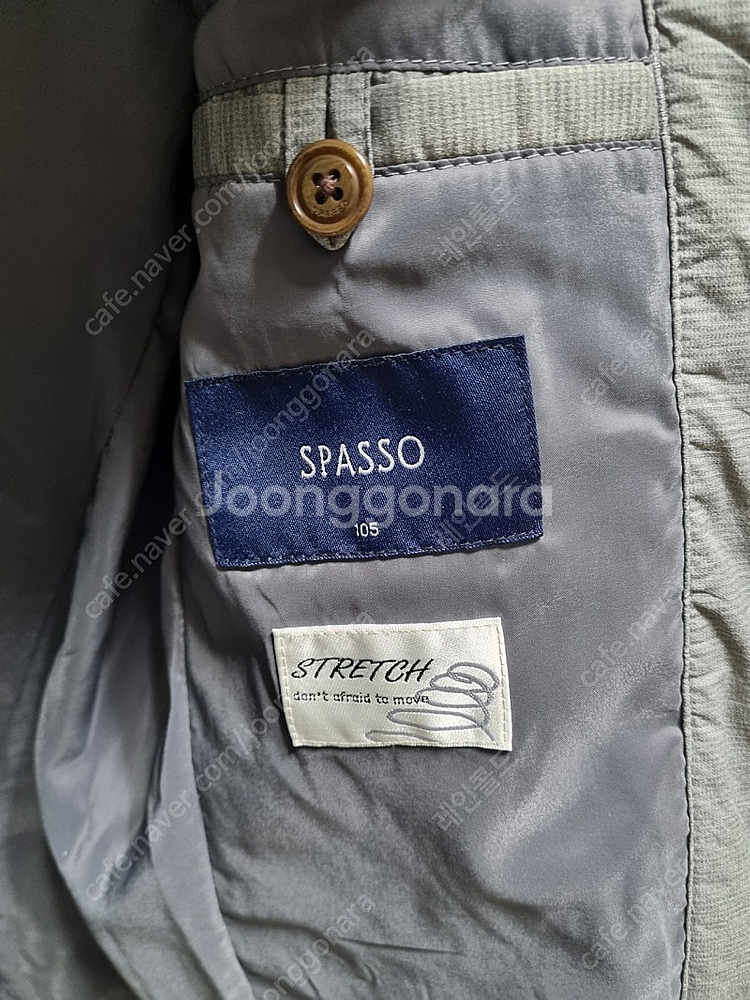 코오롱 스파소 spasso 그레이색 점퍼105싸이즈팝니...--3