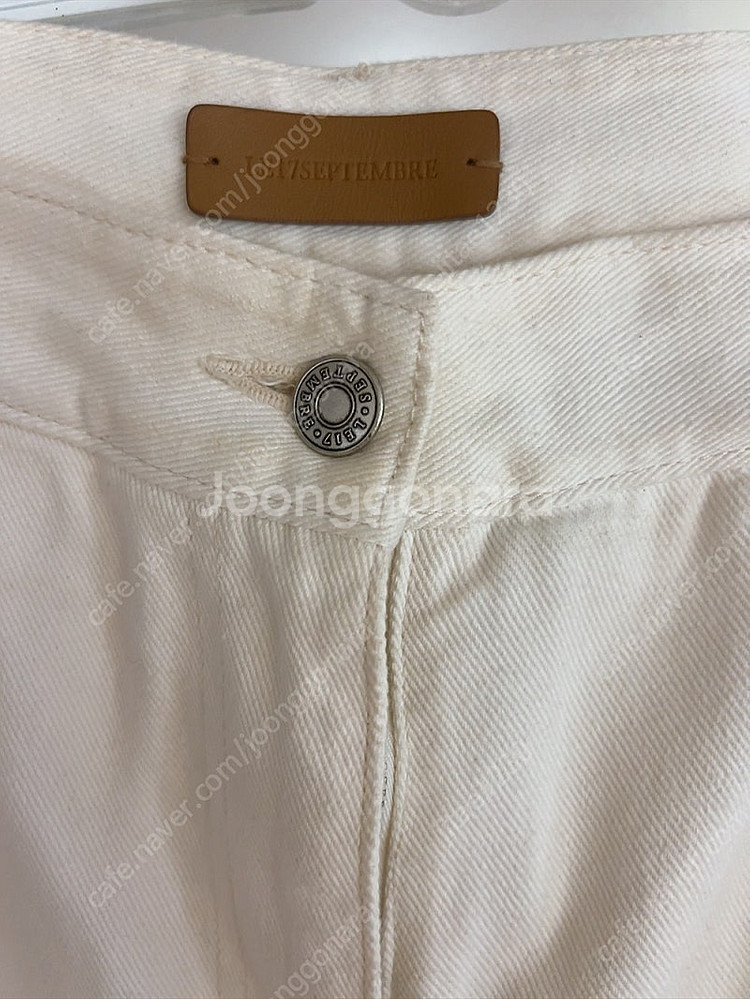LE17SEPTEMBRE TUCK WIDE DENIM--2