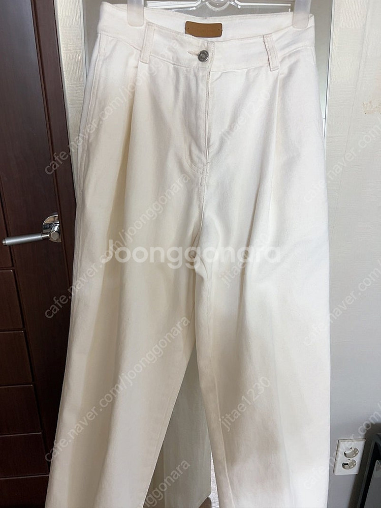 LE17SEPTEMBRE TUCK WIDE DENIM--3