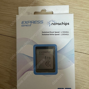 노바칩스 EXPRESS Series CFexpress Type B Card 1TB 미개봉 판매(택포)