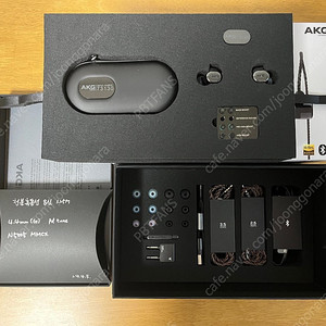 akg n5005(오공이)+천불흑동선 4.4mm