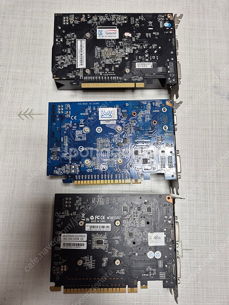 구형 그래픽카드 GTX550Ti, 650 팝니다--6