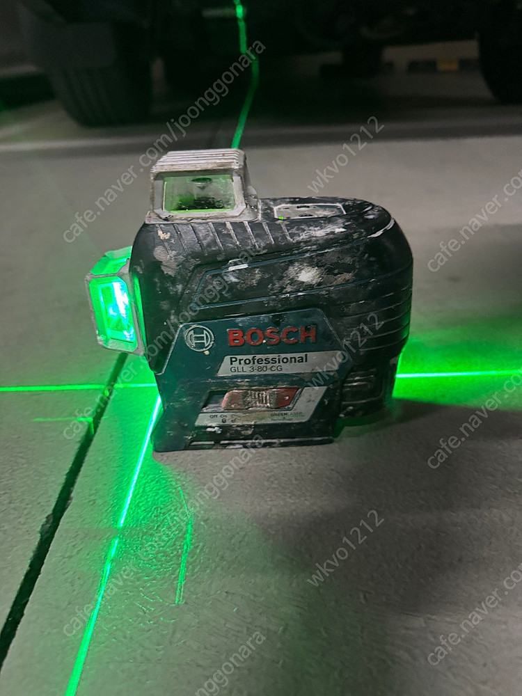 보쉬 레이저 레벨기 그린색상--0