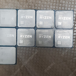amd 씨피유 업글하고 남은것들