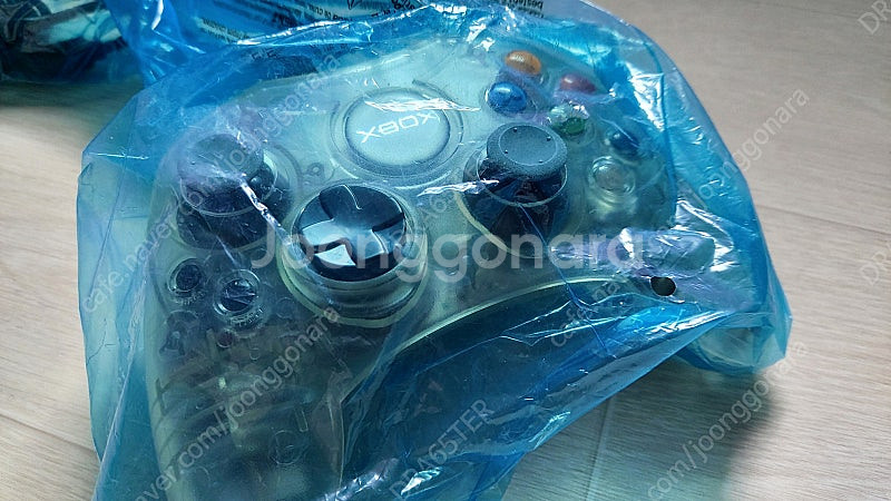 구엑박 정품 게임패드 크리스탈 XBOX 오리지널--1