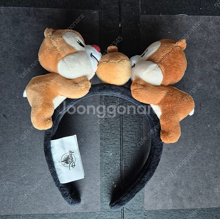 홍콩 디즈니랜드 머리띠 칩앤데일--1
