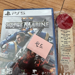 [PS5] 워해머 스페이스 마린2 팝니다. (특전O)
