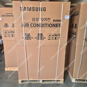 중고에어컨 삼성 24년식11월/실외기17년/ 80평 인버터 380V 냉난방겸용 스탠드 업소용에어컨