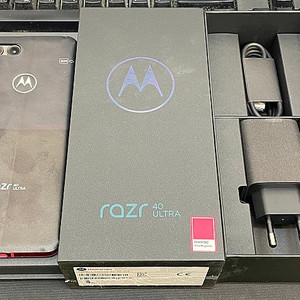 모토로라레이저40울트라 256GB 8GB 무잔상 상태좋은 풀박스중고48만팜